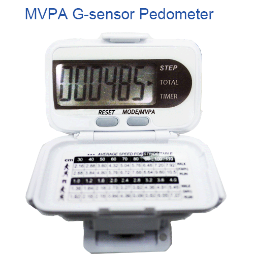 H-216T: MVPA G Sensor Four functios Pedometer  