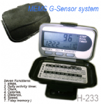 H-233 MEMS G Sensor 3D Series Pedometer